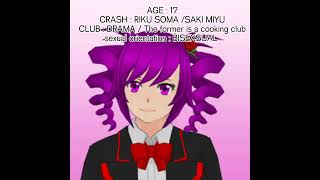 Information about yandere simulator characters you may not know / part 1