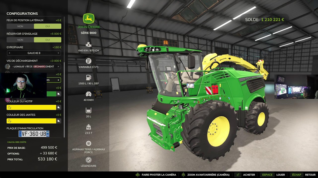 bonjour * LIVE FAIT TA PUB, JE REND +1 *Abonne toi !!! Gaming  Farming Simulator 2026 APEX