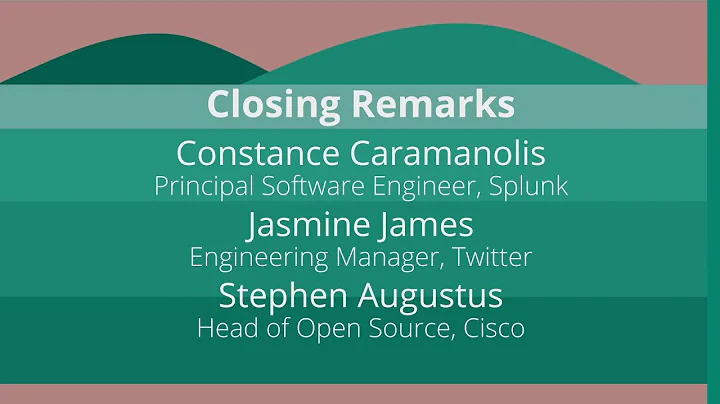 Keynote: Closing Remarks - Constance Caramanolis, ...