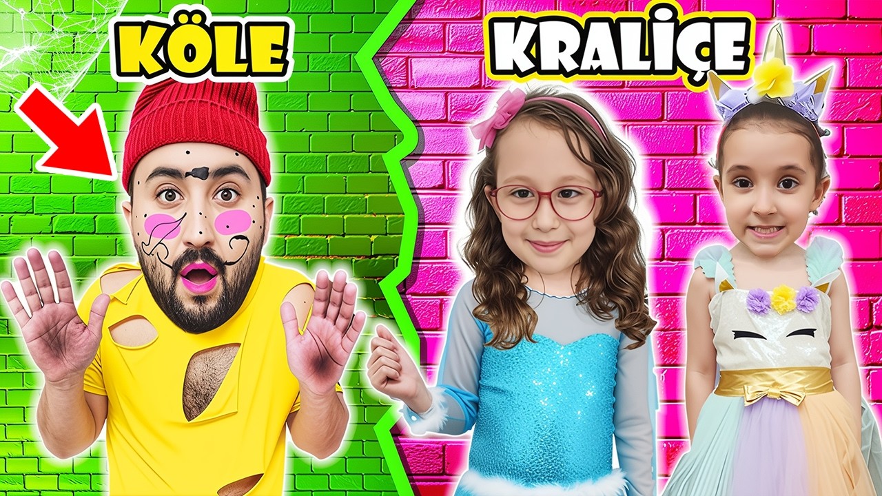 GÖKHAN KÖLE OLDU !! BAHAR VE BANU ALYA KRALİÇE !! GÖKHANIN YÜZÜNÜ BOYADIK ! TİŞÖRTÜNÜ KESTİK !!
