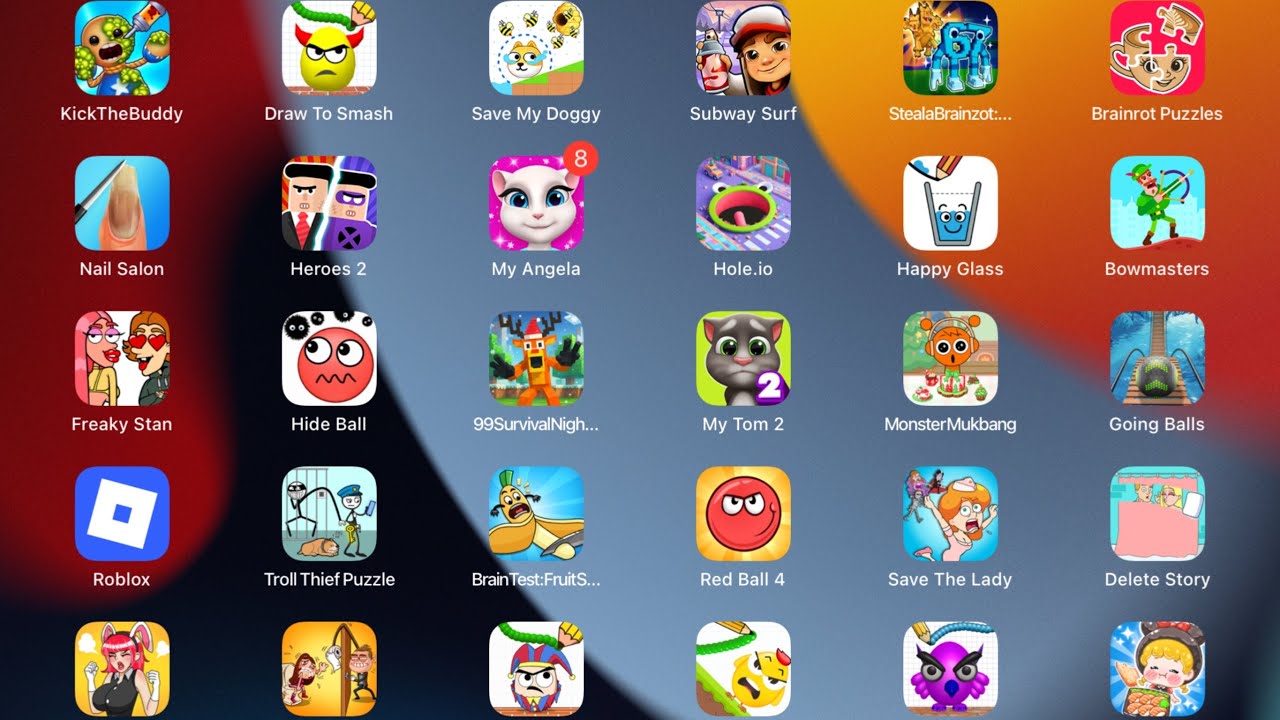 Play Rad Ball 4 and Draw to smash, Bowmasters and many games 