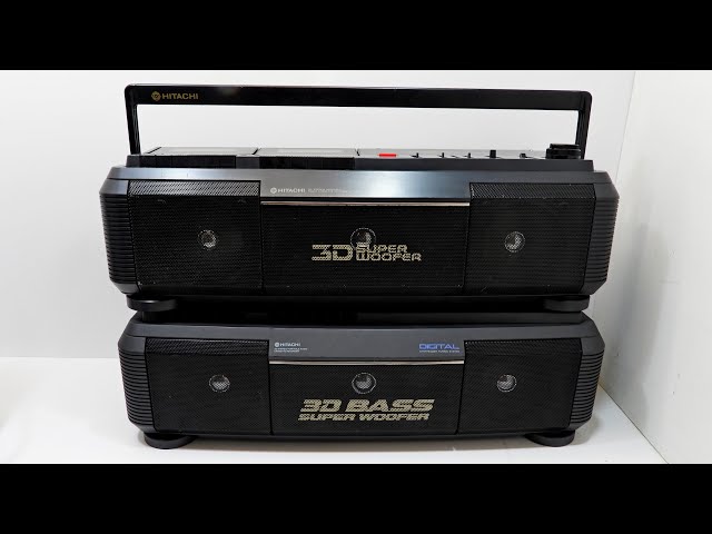 Boombox Bonanza 35/1: Hitachi 3D30/3D35 Double Trouble Part 1