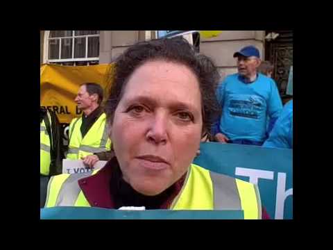 Susan Kramer at the Wave Climate Change march