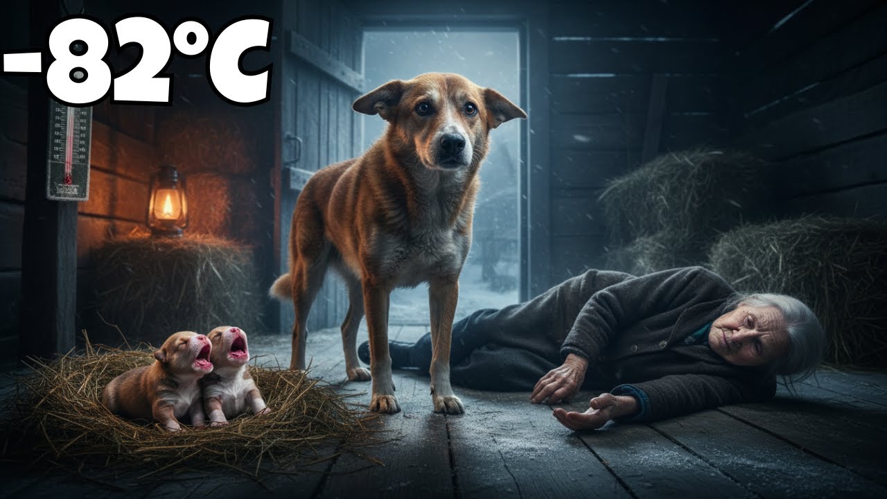 Mother Dog's Impossible Choice: Save Newborn Puppies or 89-Year-Old Owner | -82°C Survival