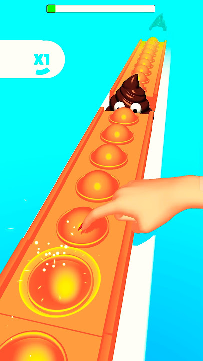 Pop Run 3D 💩 hand On Poop come accidentally #shorts #shortsfeed #viralshorts #ytshorts