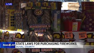 State Laws for Purchasing Fireworks