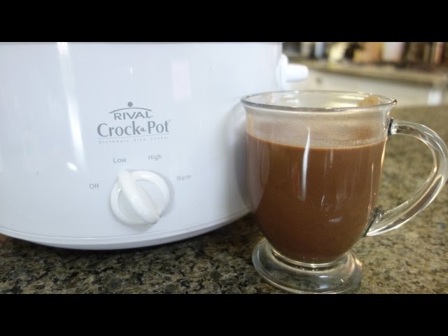 Crock-Pot Thick & Creamy Hot Chocolate + Video - Crock-Pot Ladies