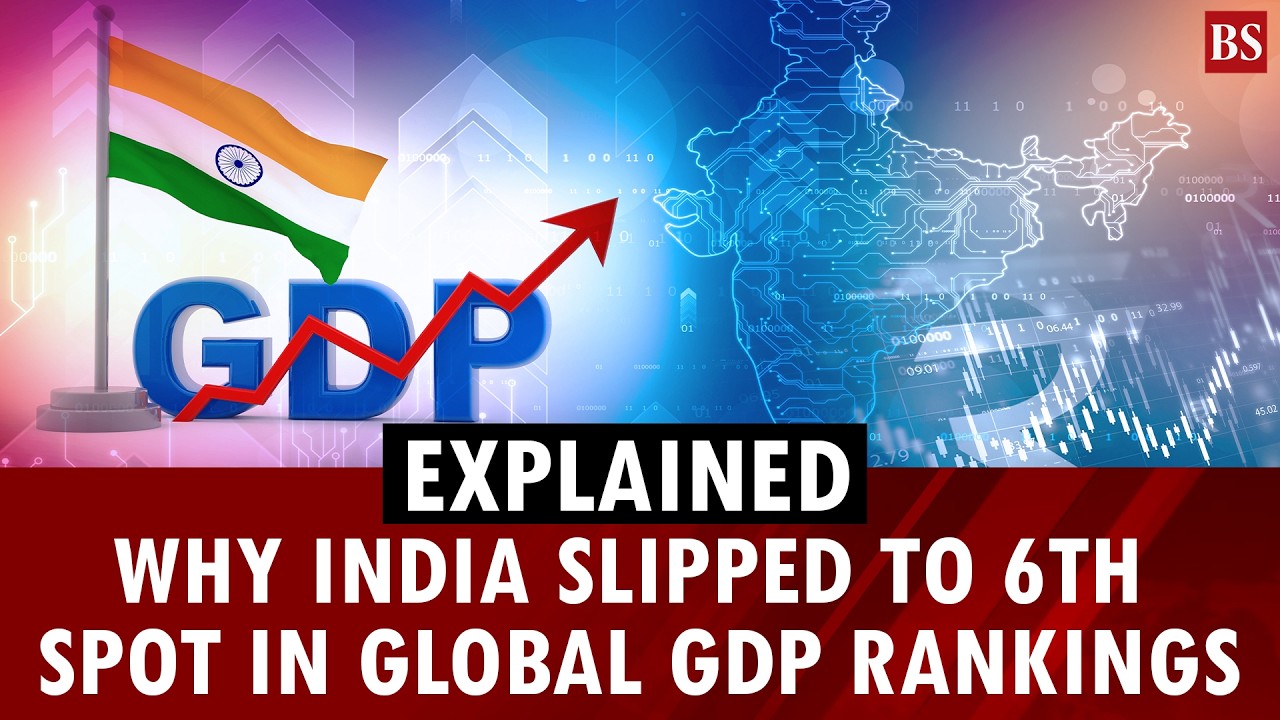 Why India slipped to 6th spot in global GDP rankings | Indian Economy | Business News
