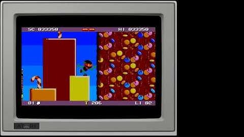 GAME : Zool - MiSTer FPGA - FX CAST - Atari ST