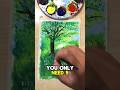 Basic learning how to paint using acrylic 😍 Watch now and subscribe #art #acryliclesson #painting
