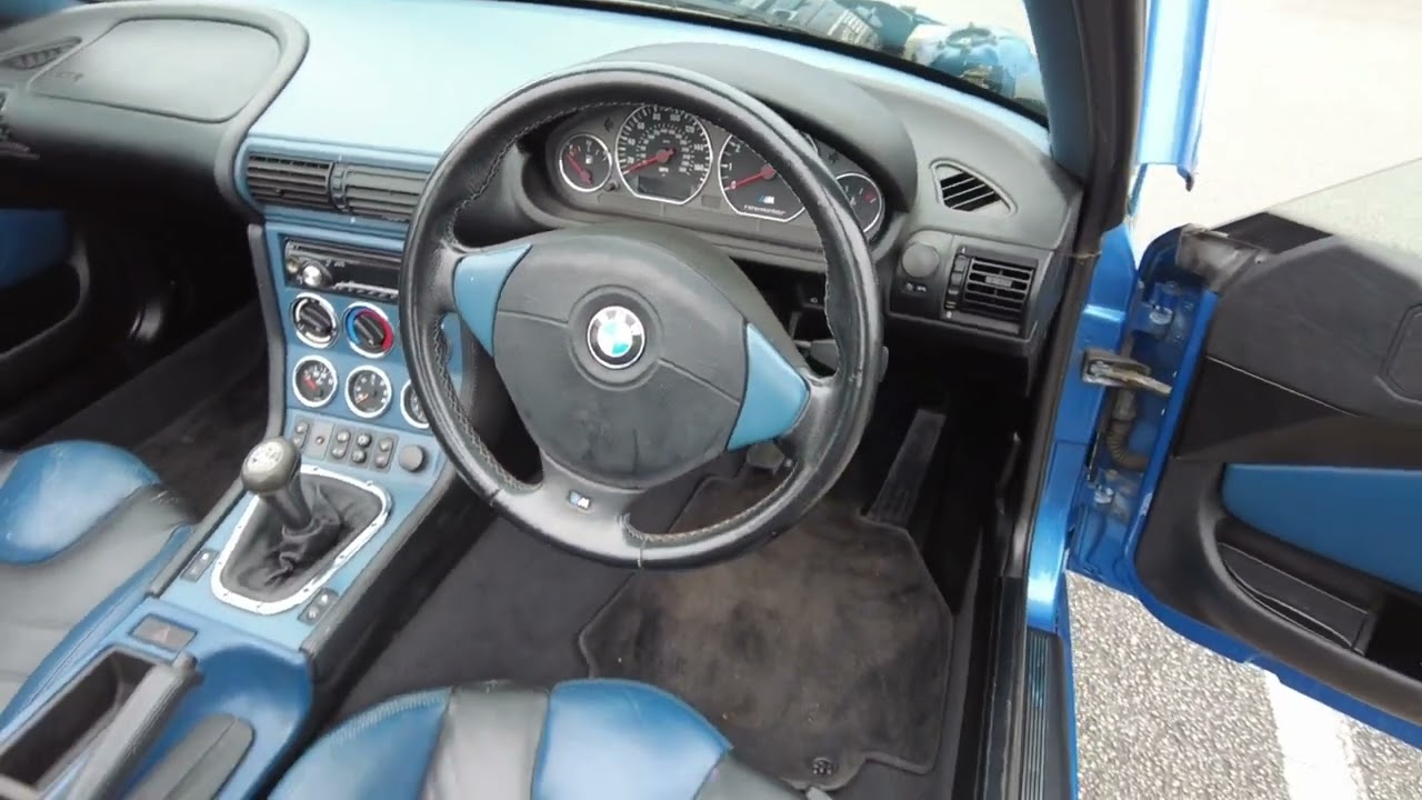 1998 BMW Z3 M Roadster Interior Review 