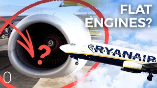 Why Are The Bottom Of Boeing 737 Engines Flat?