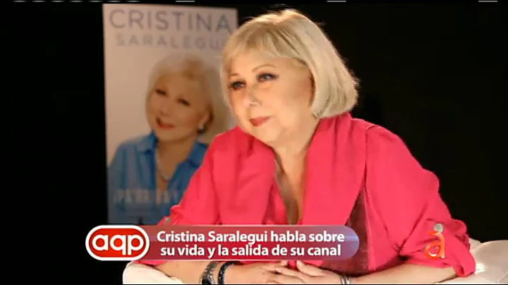 Javier Ceriani entrevista a Cristina Saralegui par...