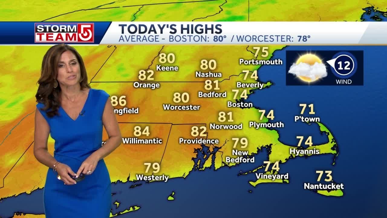 breaking free Video: Below average temps ahead