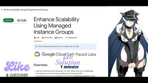 Enhance Scalability Using Managed Instance Groups || Qwiklabs Arcade 2025.
