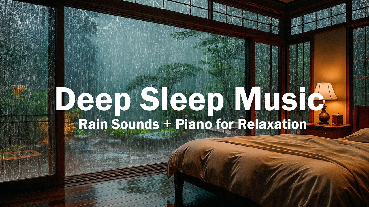 Relaxing Piano Music & Rain Sounds – Peaceful Music for Deep Sleep ...