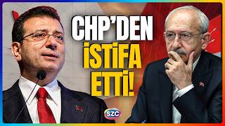 Ekrem İmamoğlu CHP'den İstifa Etti! \
