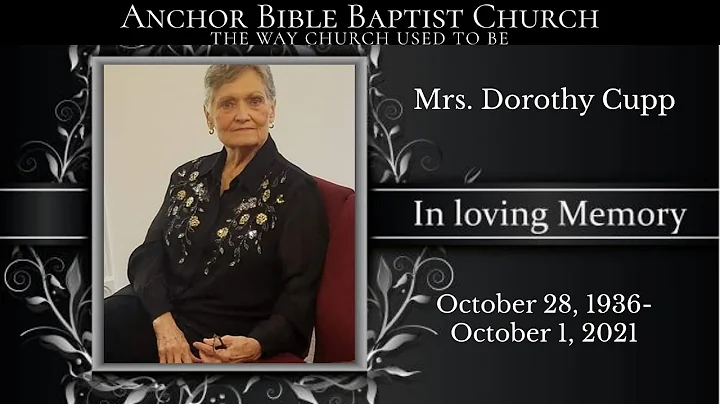 7:00 PM Live | In Loving Memory of Mrs. Dorothy Cu...