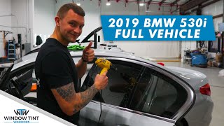 How To Tint A Full Car - 2019 BMW 530i - Full Door Panel Removal screenshot 5