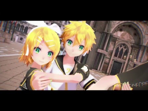 【MMD】ダンスダンスデカダンス【鏡音リン・レン】