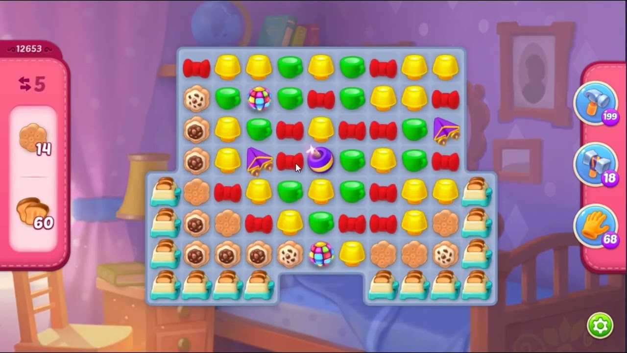 Homescapes Level 12653 - NO BOOSTERS 🏠 | SKILLGAMING ✔️