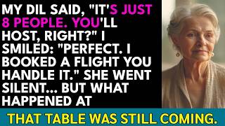 My DIL Volunteered My House for Thanksgiving—Eight Guests, No Ask. So I Booked a Flight. They Fi...