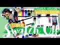 Supervision Super Swatchoff: Professional,Granulating, Mineral Watercolors-It Came from AliExpress