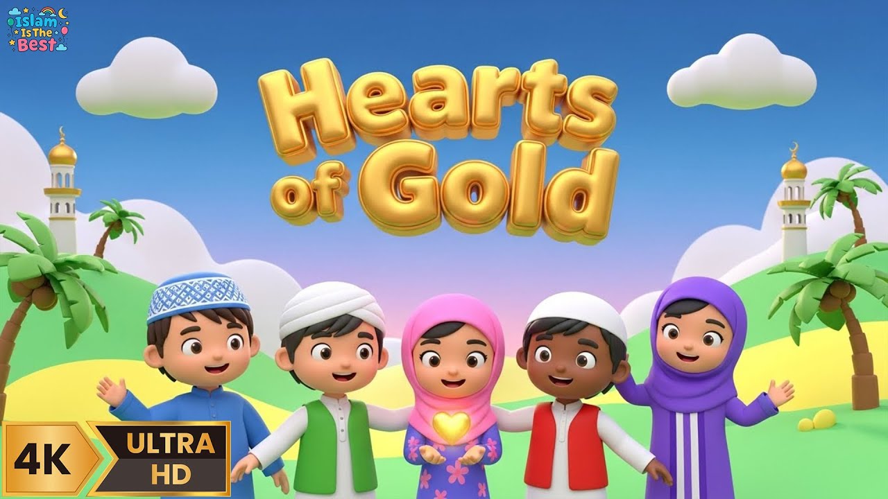 Золотые сердца | Исламское образование для детей | 3D мультфильм про мусульманских детей