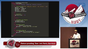 Rocky Mountain Ruby 2014 - Future-proofing Your 3rd Party Services by Jeffery Matthias