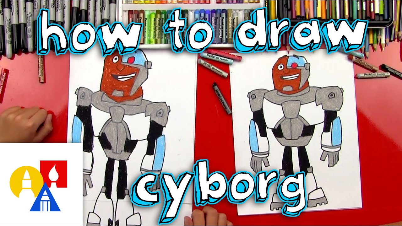 Jogo Teen Titans Go: How to Draw Cyborg no Jogos 360