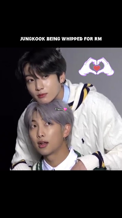 Jungkook being whipped for rm core🎀#bts #jungkook #rm #namkook