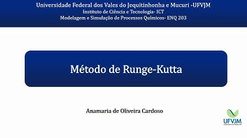 Implementação do Método de Runge-Kutta 4ª ordem no Scilab