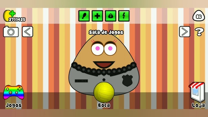 Pou Game  Cuidando do POU (Game/Jogo) - Parte 1 