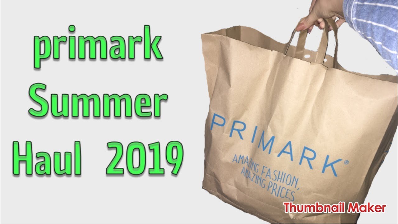 Primark Summer Haul 2019!!!!! TRY ON