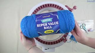 🧶 NEW! Lincraft Knitting Machine – Easy DIY Knitting Tutorial 🧶