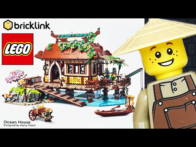 LEGO BrickLink Ocean House 910036 | Series 2 BUILD - YouTube