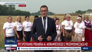 Premier Mateusz Morawiecki O Tematach Rozmowy Z Przewodniczącą Ke