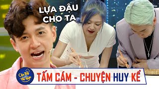 Ngô Kiến Huy Tái Hiện Tấm Cám Bắt Liz Kim Cương Và Osad Lựa Đậu Bằng Đũa Sấp Mặt