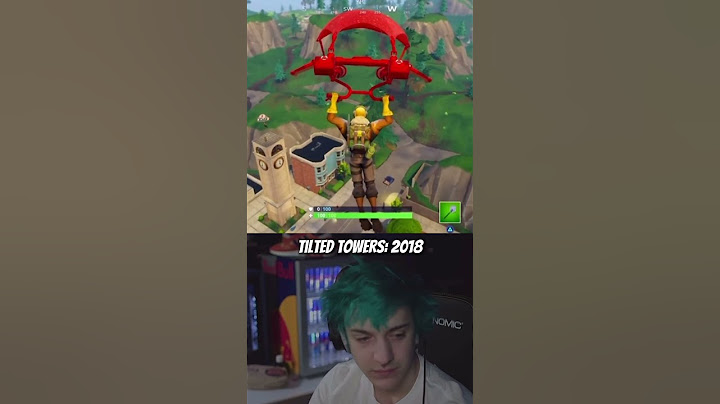Evolution of Tilted Towers in Fortnite (2018-2024)