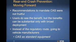 Companion webinar on Collision Avoidance Systems