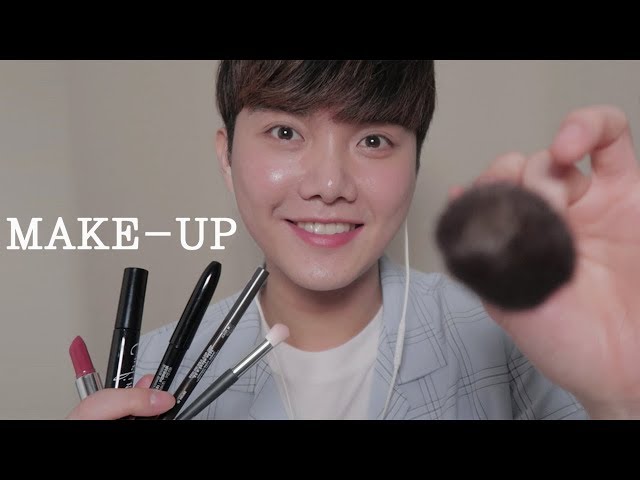 ASMR NO TALKING MAKE-UPㅣ수면용 노토킹 화장하는 소리ㅣ퍼프소리,브러쉬,마사지,스킨케어,클렌징,거품소리ㅣ후시녹음ㅣ메이크업샵ㅣKorean 남자ASMR