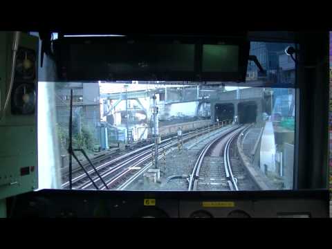 丸ノ内線02系第6編成　淡路町～御茶ノ水間　後方運転台映像