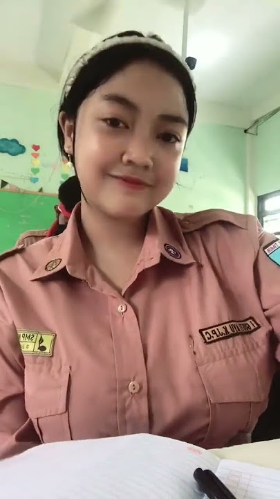 SALAM PRAMUKA | TIKTOK CEWE SMA #tiktokcantik #gununggede #boba #salampramuka