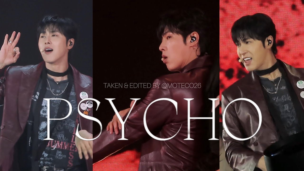 250809~SMTOWN in TOKYO~PSYCHO 유노윤호 직캠 
