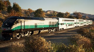 That BROKEN WIPERS stream on Antelope Valley Line! | Train Sim World 4