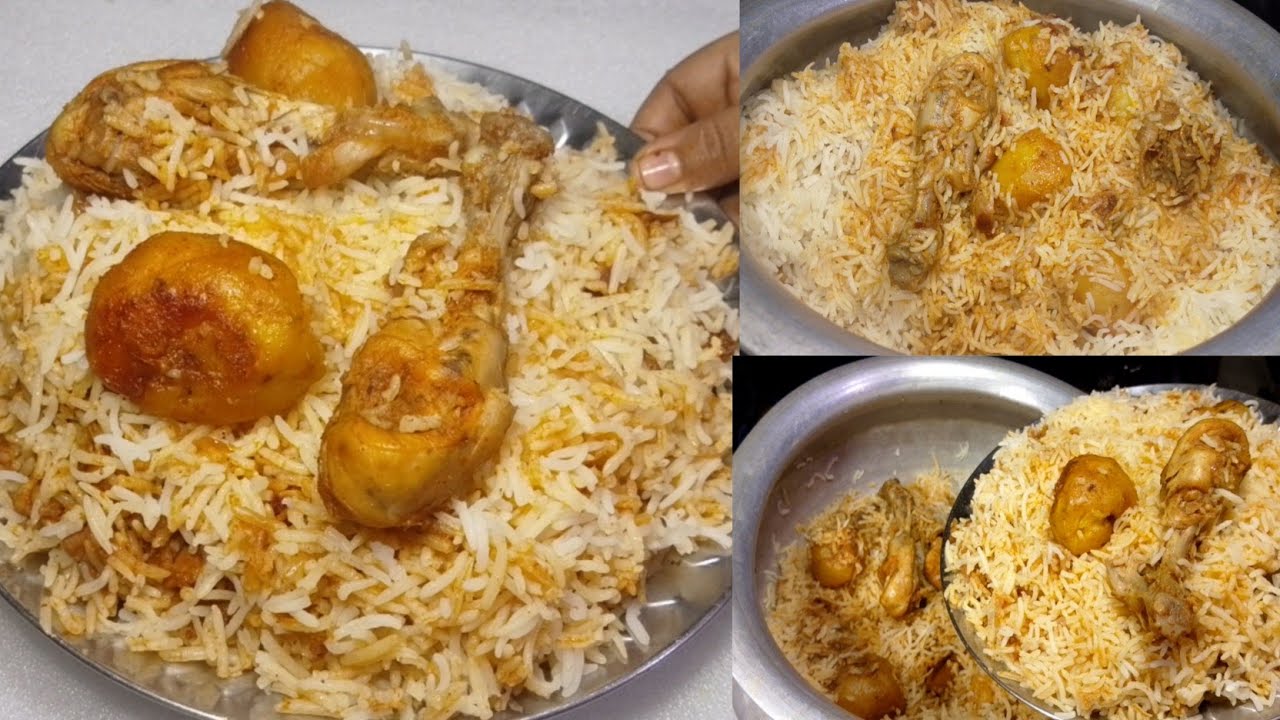 Kolkata Chicken Biryani Recipe | Aloo Chicken Wali Biryani | Full Recipe 