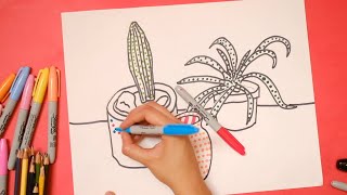 Let’s Make Art! Family Workshop at Home: Roy Lichtenstein