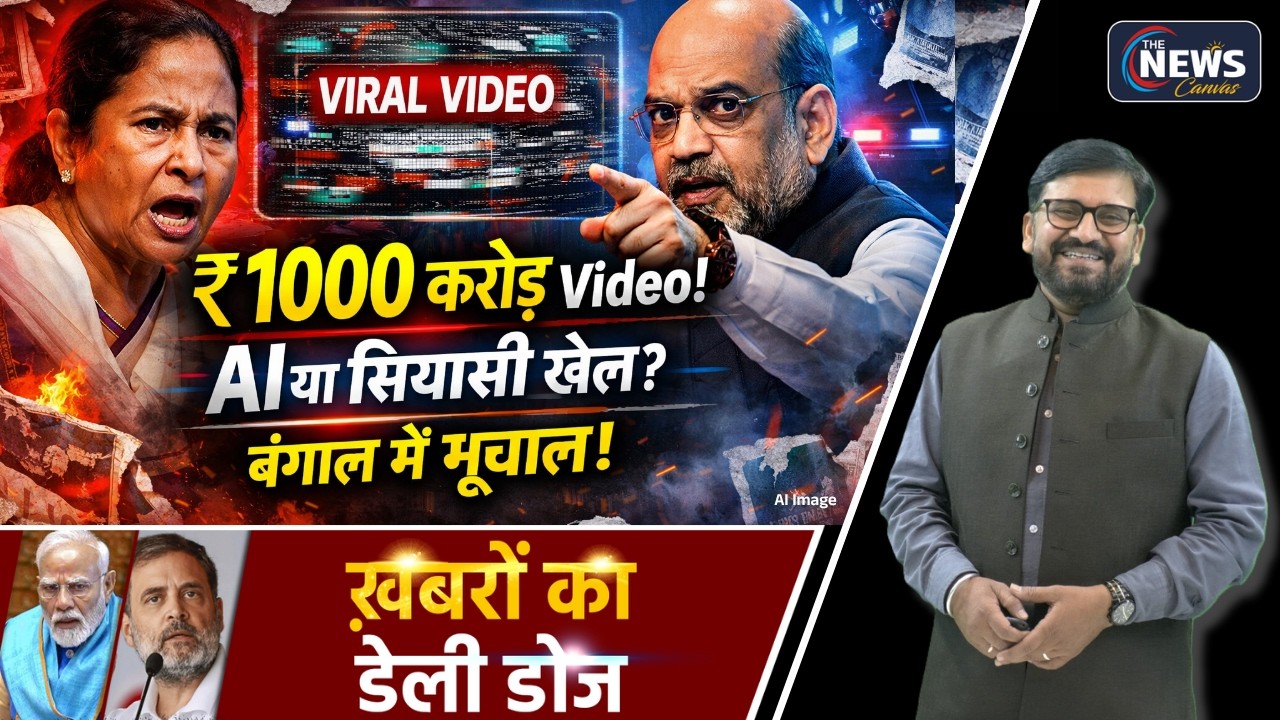 बंगाल में वीडियो कांड के बाद, डर्टी पॉलिटिक्स शुरू... AI या सियासी साजिश?