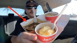 BIG BELLY FOOD REVIEW- Jollibee ROUND 2 (Burger Patty, Adobo Rice & Mango Pineapple Quencher)