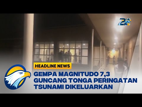 Gempa Magnitudo 7,3 Guncang Tonga, Peringatan Tsunami Dikeluarkan